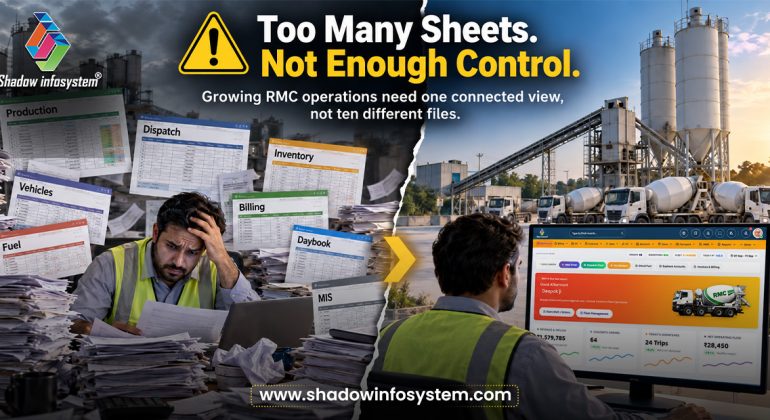 Are Excel Sheets Slowing Down Your RMC Plant Operations