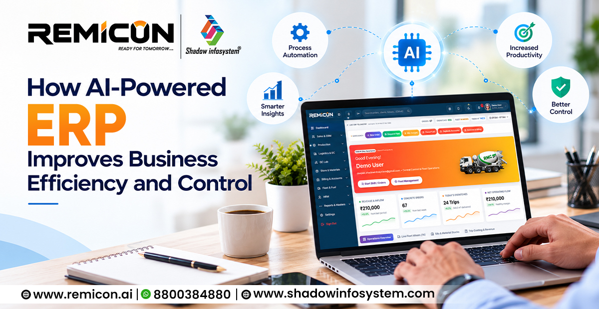 How AI-Powered ERP Improves Business Efficiency and Control